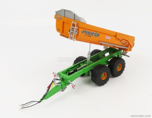 JOSKIN  SILO-CARGO TRANSKTP 22/50 OPEN TRAILER FOR TRACTOR 2004  ORANGE GREEN