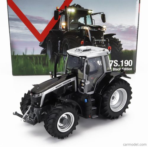 MASSEY FERGUSON  MF7S.190 TRACTOR BLACK EDITION 2022  BLACK SILVER