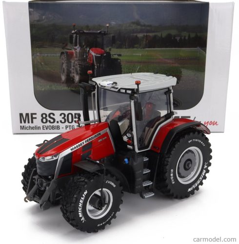 MASSEY FERGUSON  MF8S-305 TRACTOR 2022  RED BLACK GREY