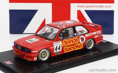 BMW  3-SERIES M3 (E30) N 44 BTCC THRUXTON 1988 ROLAND RATZENBERGER  RED