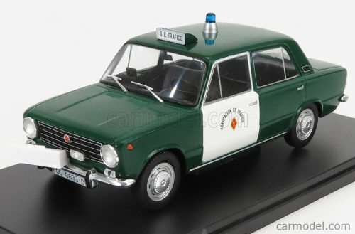 SEAT FIAT  124D AGRUPACION DE TRAFICO POLICE 1973 - CON VETRINA - WITH SHOWCASE