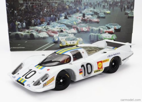 PORSCHE  917 LH 4.5L TEAM JOHN WOOLFE RACING N 10 24h LE MANS 1969 JOHN WOOLFE - HERBERT LINGE  WHITE