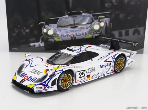 PORSCHE  911 GT1-98 3.2L TURBO TEAM PORSCHE AG MOBIL-1 N 25 2nd 24h LE MANS 1998 UWE ALZEN - JORG MULLER - BOB WOLLEK