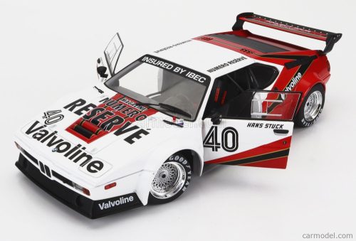 BMW  M1 PROCAR N 40 WINNER MONACO PROCAR SERIES 1980 H.J.STUCK