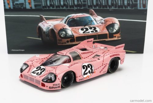 PORSCHE  917/20 4.9L TEAM MARTINI INTERNATIONAL RACING PINK PIG N 23 24h LE MANS 1971 REINHOLD JOST - WILLI KAUHSEN