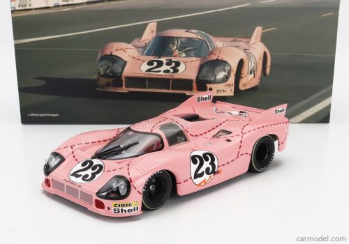 PORSCHE  917/20 4.9L TEAM MARTINI INTERNATIONAL RACING PINK PIG N 23 1st PRACTICE 24h LE MANS 1971 REINHOLD JOST - WILLI KAUHSEN