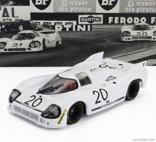 PORSCHE  917/20 4.9L TEAM MARTINI RACING N 20 3h LE MANS 1971 WILLI KAUHSEN - GIJS VAN LENNEP  WHITE