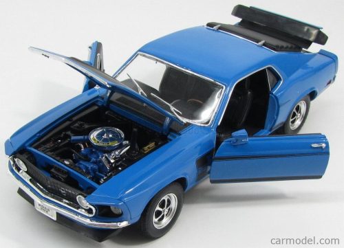 FORD USA  MUSTANG BOSS 302 1969  BLUE MATT BLACK