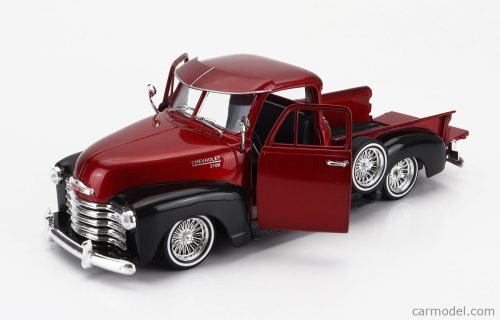 CHEVROLET  3100 PICK-UP LOW RIDER 1953  RED MET BLACK