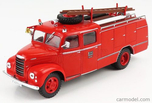 EBRO  B35 TANKER TRUCK WITH SCALA SPAIN 1961  RED