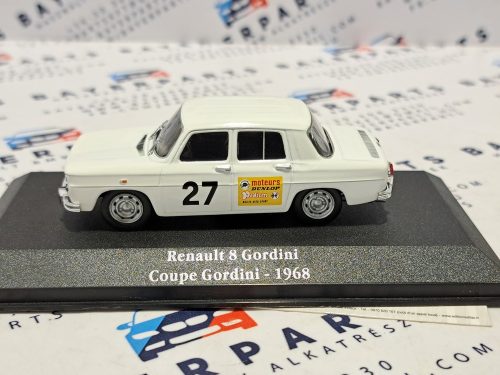 Renault 8 Gordini #27 Coupe Gordini 1968 1:43 Atlas