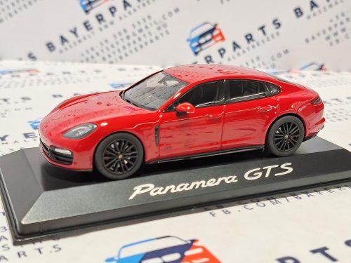 Porsche Panamera GTS year 2016 carmine red 1:43 modellautó
