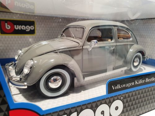 Volkswagen VW Käfer bogárhátú 1955 1:18 1/18 Bburago modellautó 