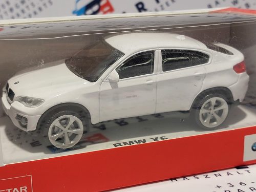 BMW fehér X6 - Rastar - modellautó 1:43