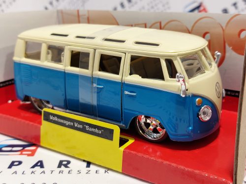 Volkswagen Transporter - Samba - Bburago - 1:32 1/32 modellautó