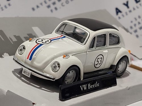 Volkswagen VW Beetle Bogár #53 Herbie - Cararama - 1:43