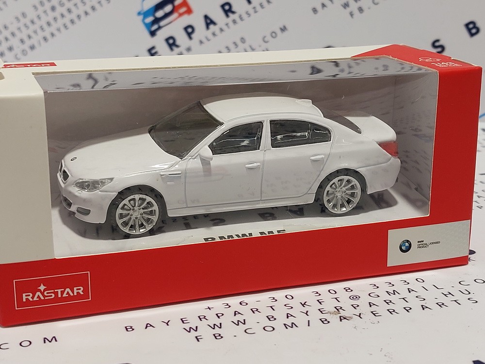 BMW M5 M 5 5er 5 Er E60 Weiss Limousine 1/43 Rastar Modell Auto Modellauto:  : Spielzeug