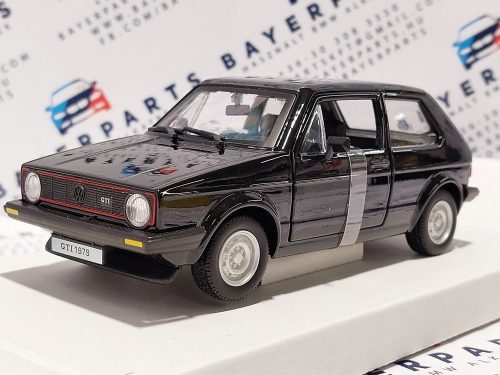 Volkswagen VW Golf I GTI (1976) - Bburago- 1:24 - fekete