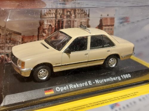 Opel Rekord E Taxi Nuremberg (1980) - Edicola - 1:43