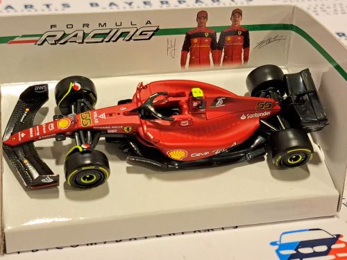 Ferrari SF22 F1 #55 (2022) - Carlos Sainz - Bburago - 1:43