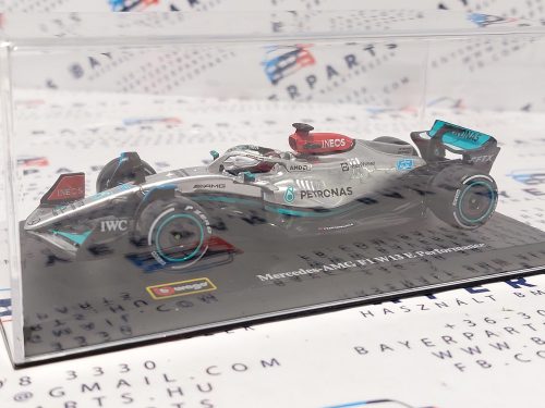 Mercedes - AMG Petronas F1 W13E #63 (2022) - George Russel - PILÓTÁVAL -  Bburago - 1:43