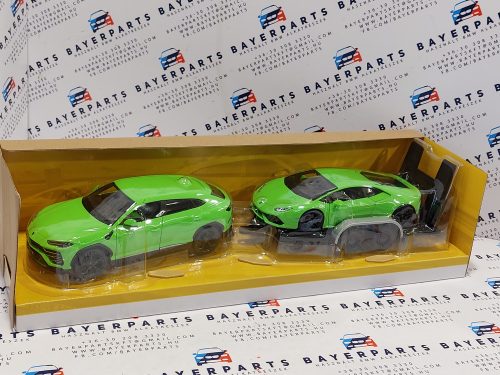 Lamborghini Urus + Lamborghini Huracan tréleren tréler -  Maisto - 1:24