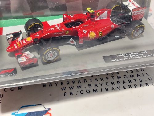 Ferrari SF15T F1 #7 (2015) - Belgium GP - Kimi Raikkonen -  Altaya - 1:43