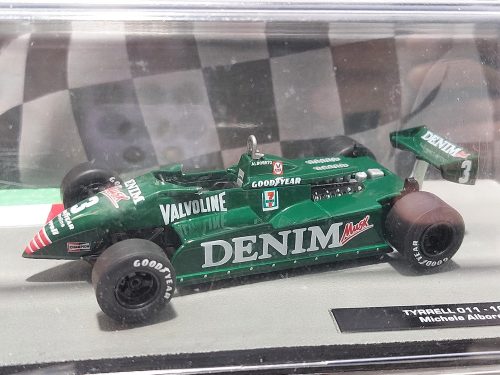 Tyrrell 011 F1 #3 (1982) - Michele Alboreto -  Altaya - 1:43