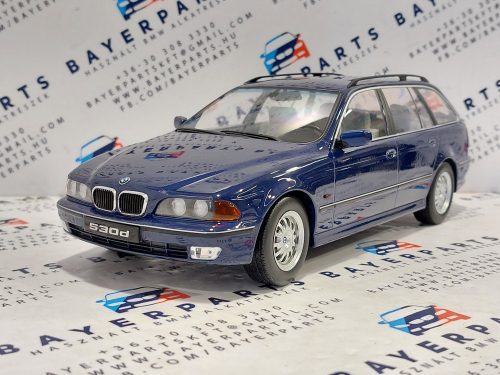 BMW E39 530d touring (1997) - kék -  KK Scale - 1:18