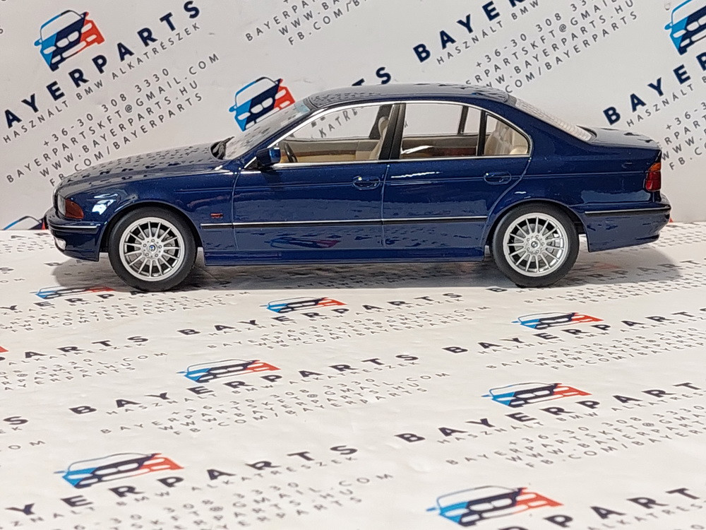 BMW E39 540i sedan (1995) - kék - KK Scale - 1:18 - bayerpar