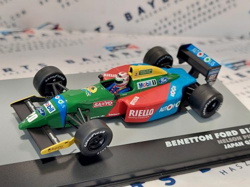 Benetton B190 F1 #20 (1990) - Nelson Piquet - PILÓTÁVAL - Altaya - 1:43