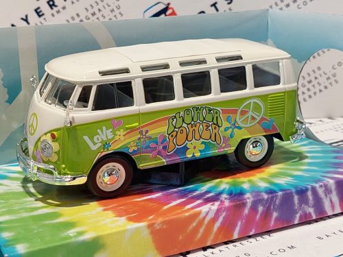 Volkswagen VW T1 Hippie Line Samba -  Maisto - 1:24