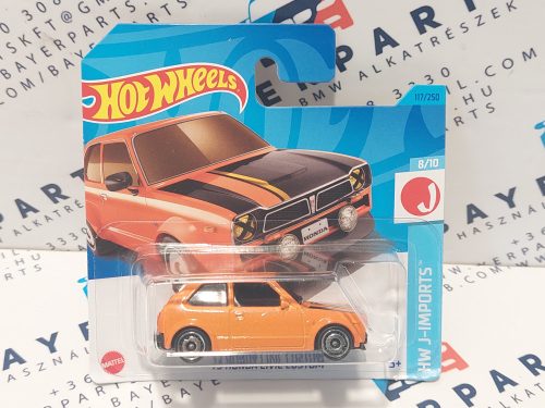 HW J-Imports - 8/10 - '73 Honda Civic Custom -  Hotwheels - 1:64