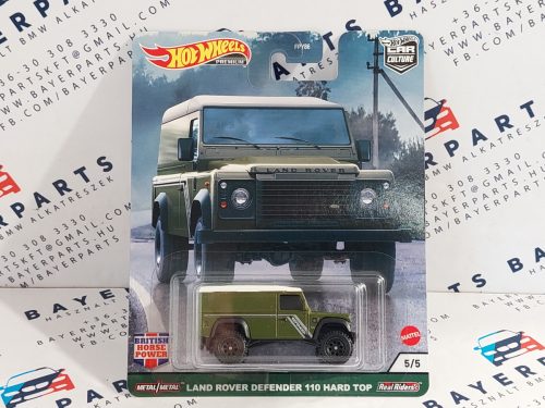 Hot Wheels Premium - Land Rover Defender 110 hard top -  Hotwheels - 1:64