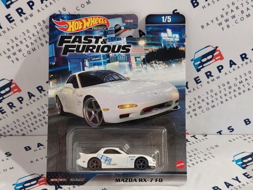 Hot Wheels Fast and Furious - Halálos iramban 1/5 - Mazda RX-7 -  Hotwheels - 1:64