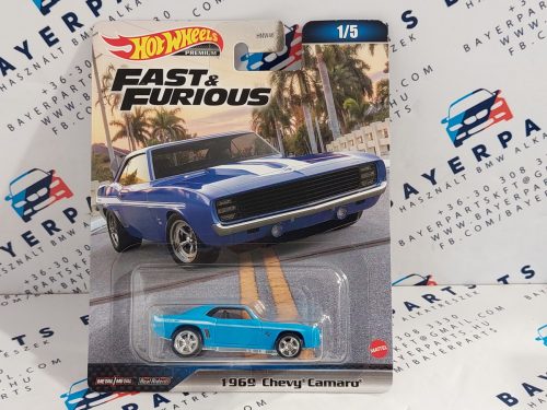 Hot Wheels Fast and Furious - Halálos iramban 1/5 - Chevrolet Camaro (1969) -  Hotwheels - 1:64