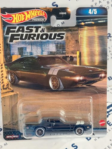 Hot Wheels Fast and Furious - Halálos iramban 4/5 - Plymouth GTX (1971) -  Hotwheels - 1:64