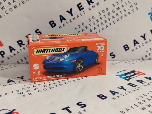 Porsche 911 Carrera Cabriolet - 79/100 -  Matchbox - 1:64