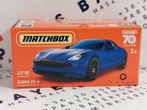 Karma GS-6 - 43/100 -  Matchbox - 1:64