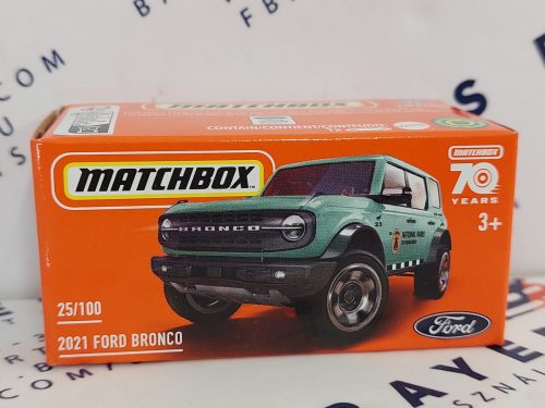 Ford Bronco (2021) - 25/100 -  Matchbox - 1:64