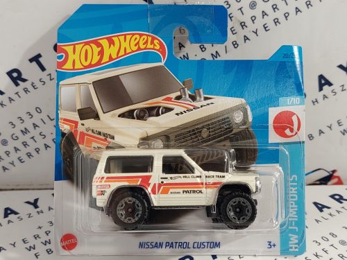 HW J-Imports - 1/10 - Nissan Patrol Custom -  Hotwheels - 1:64