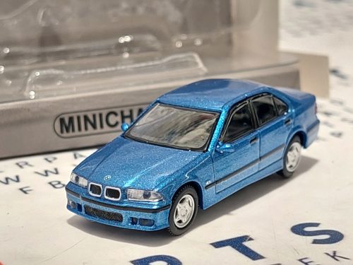 BMW E36 M3 (1994) - kék -  Minichamps - 1:87