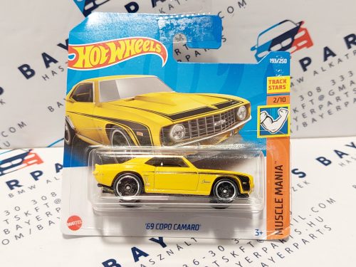 HW Muscle Mania - 2/10 - Copo Camaro (1969) -  Hotwheels - 1:64