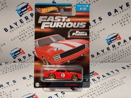 Hot Wheels Fast and Furious - Halálos iramban 4/10 - Camaro (1969) -  Hotwheels - 1:64