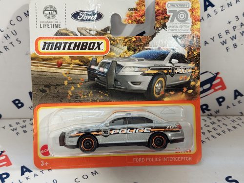 Ford Police Interceptor - 23/100 - bliszteres -  Matchbox - 1:64