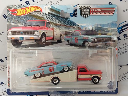 Hot Wheels Team Transport - Chevrolet Impala - Chevrolet Ramp Truck -  Hotwheels - 1:64