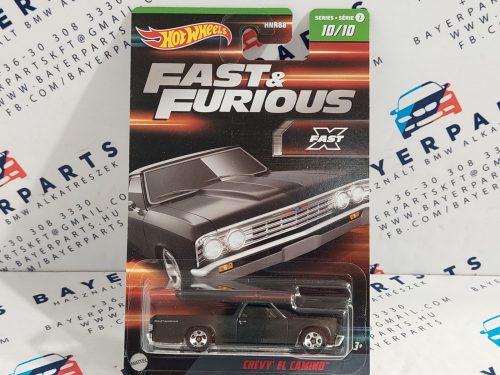 Hot Wheels Fast and Furious - Halálos iramban 10/10 - Chevrolet El Camino Dom's -  Hotwheels - 1:64