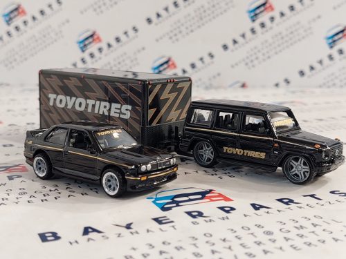 Mercedes Benz G-wagon és BMW E30 M3 szett -  Maisto - 1:64