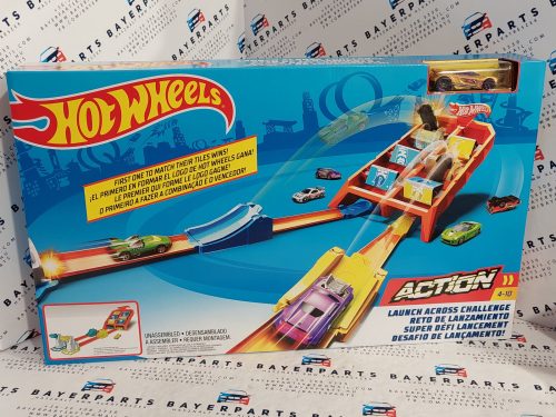 Hot Wheels Launch Accross Challange pálya 1 autóval -  Hotwheels - 1:64