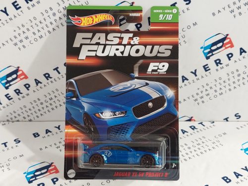 Hot Wheels Fast and Furious - Halálos iramban - Jaguar XE SV Project 8 -  Hotwheels - 1:64